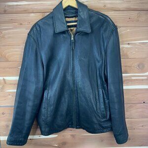 Marc New York Leather Jacket Mens‎ Andrew Marc Black size Large